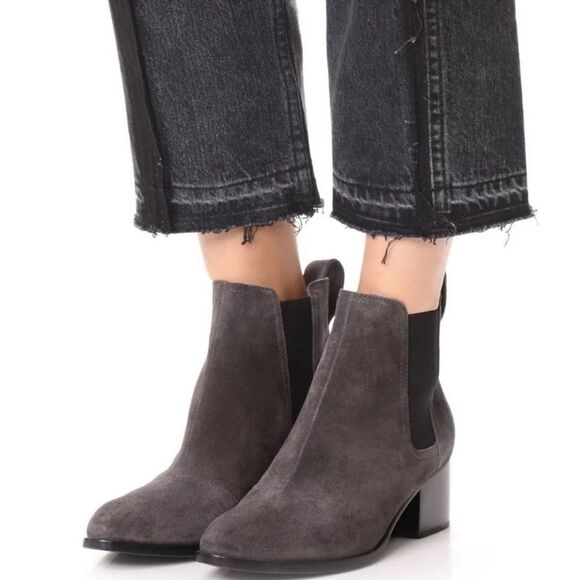 Rag & Bone Walker Boots In Asphalt Suede - Picture 3 of 6